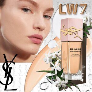 YSL All Hours Luminous Matte FOUNDATION SPF 40* ~ LW7 (Light Warm) 25ml BNIB